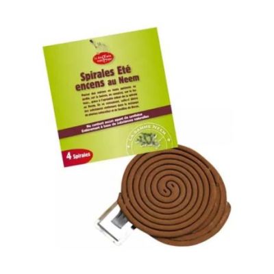 Neem Repellent Spiral 4 units La Droguerie Ecologique