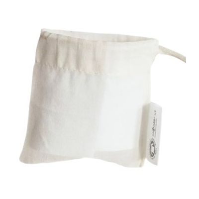 Sachets de thé réutilisables en coton écologique 5 sachets Ah Table