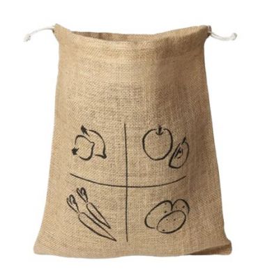 Bolsa De Yute Para Verdura M 1ud 30x35cm Ah Table