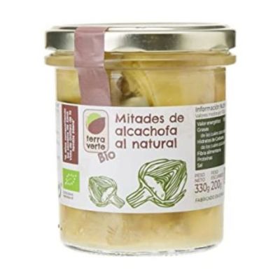 Artichokes Halved Natural Organic 330g Terra Verte