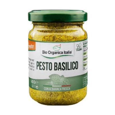 Basil Pesto with Basil Vegan Bio 140g Bio Organica Italia