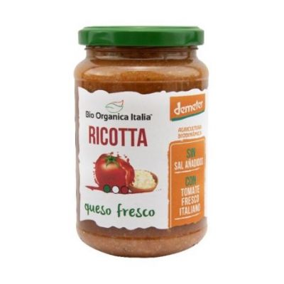 Salsa Tomate Ricotta Bio 350g Bio Organica Italia
