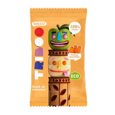 Apple Snack 100 Eco Fruit 25g Smileat
