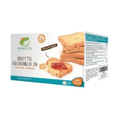 Gluten-Free Flaxseed Crackers 182g Nature Cie