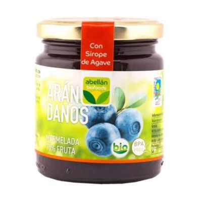 Mermelada Arandanos Agave Bio 265g Abellan Biofoods