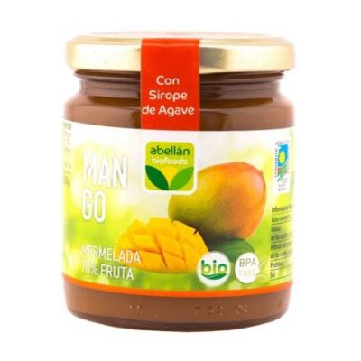 Mermelada Mango Agave Bio 265g Abellan Biofoods
