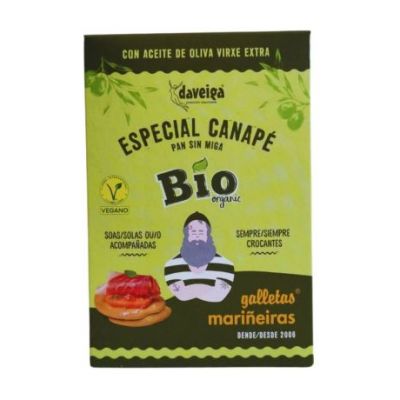 Spezielle Meeresfrüchtekekse Canape Eco Vegan 100g Daveiga