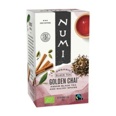 Tè nero ecologico Golden Chai 18inf Numi