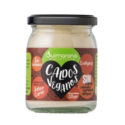 Prepared Meat Flavor Broth Gluten Free Eco Vegan 125g Guimarana