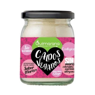 Prepared Seafood Flavor Broth Gluten Free Eco Vegan 125g Guimarana