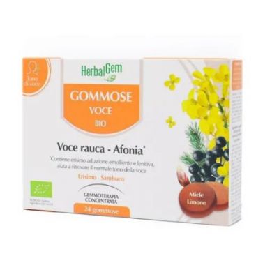 Organic Voice Soft Pills 24 Herbalgem gummies