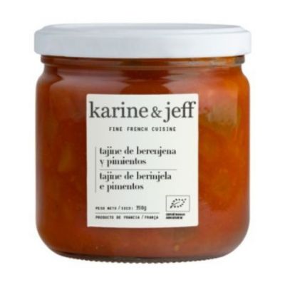 Eco Eggplant and Peppers Tagine 350g Karine Jeff