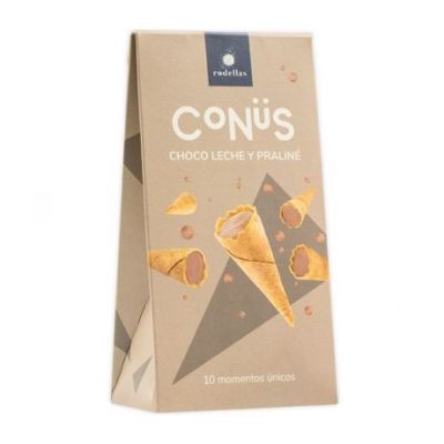 Conus Milk Chocolate and Praline 70g Conüs