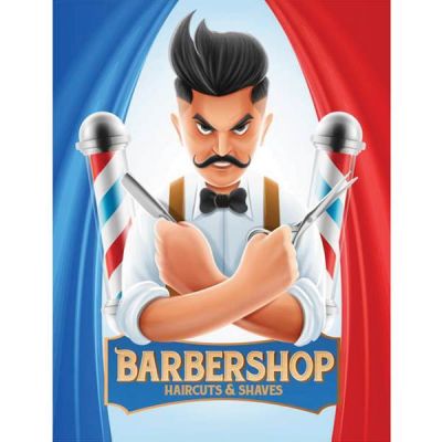 COMBINAISON DE TOUPÉES DE BARBIER (120X160)