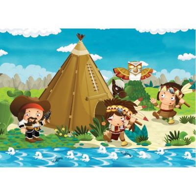 COIFFURE POUR ENFANTS INDIENS (80X105)