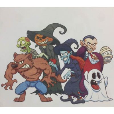 COIFFURE ENFANTS MONSTRES (80X105)