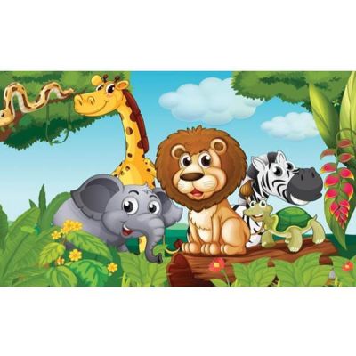 COIFFURE ENFANT JUNGLE (80X105)