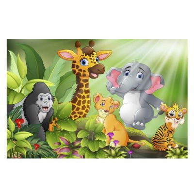 ANIMAL HYGIENIC CHILDREN'S COMBER (80X120)