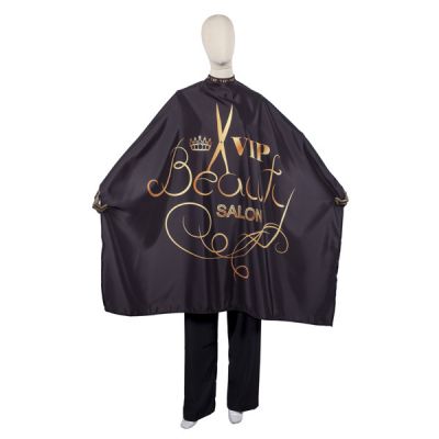 SALON VIP DE COIFFURE DU COU EN NÉOPRÈNE NOIR