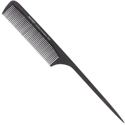 PEIGNE ANTISTATIQUE EN CARBONE STEINHART AVEC TIQUE EN PLASTIQUE 820