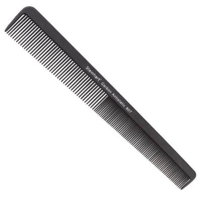PEIGNE ANTISTATIQUE EN CARBONE STEINHART RÉDUCTION 8"" 807