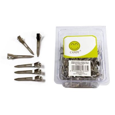 PINCES LONGUES CANDY 2413 EN ACIER (boîte de 70 u)