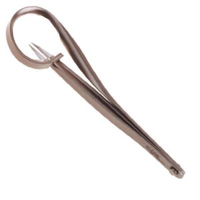 PINZA DEPILAR RUBIS POINT CON LUPA