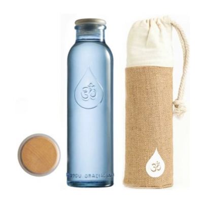 Mini bouteille avec couvercle et bouchon hermétique 1 unité Omwater