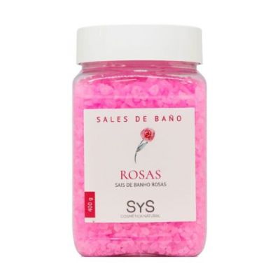 Sali da bagno rosa 400g Sys Natural Cosmetics