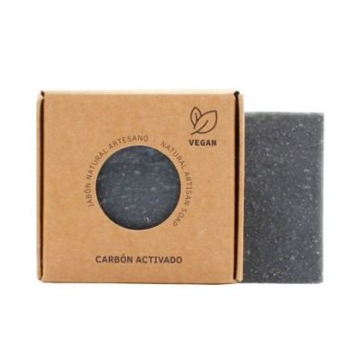 Sapone Naturale Artigianale Carbone Attivo Vegano 100g Sys Cosmetici Naturali