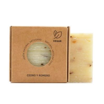 Sapone Vegano Artigianale Naturale Cedro e Rosmarino 100g Sys Natural Cosmetics