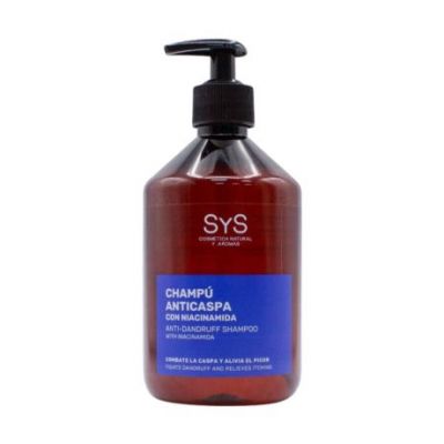 Anti Dandruff Shampoo with Niacinamide 500ml SYS Natural Cosmetics