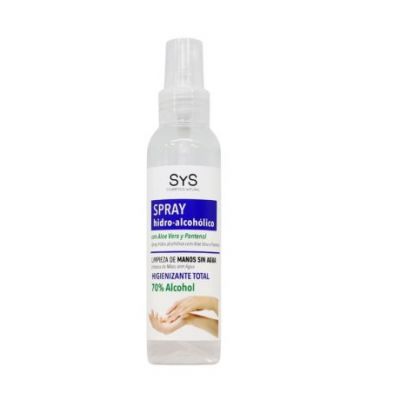 Spray Hidroalcoholico con Aloe Vera 125ml SYS Cosmetica Natural