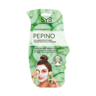 Mascarilla Facial Peeling Pepino 10ml SYS Cosmetica Natural