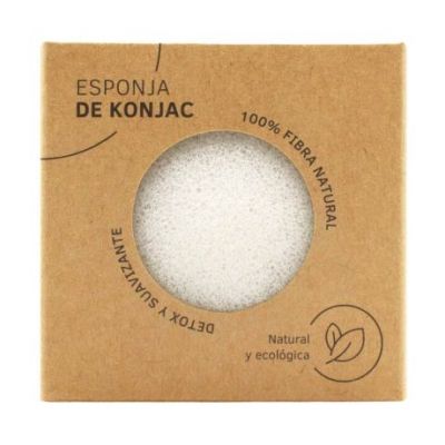 Natural Konjac Sponge 1 unit SYS Natural Cosmetics