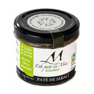 Öko-glutenfreie Wildschweinpastete 100 g Eth Pate de Mia