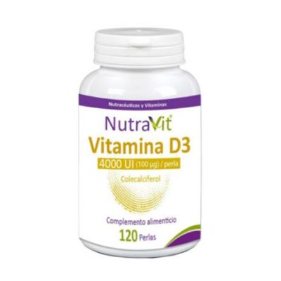 Nutravit Vitamina D3 120 perlas