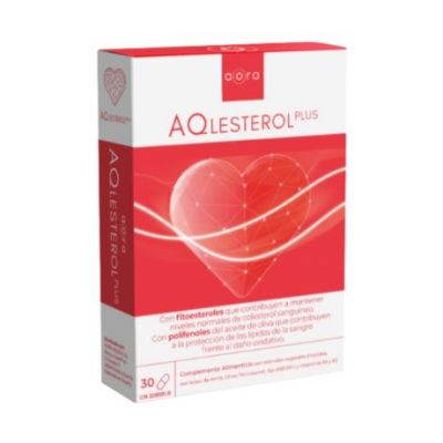 AQlesterol Plus 30caps Aora