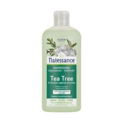 Organic Purifying Tea Tree Shampoo 250ml Natessance