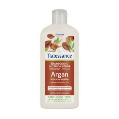 Organic Intense Nutrition Argan Shampoo 250ml Natessance