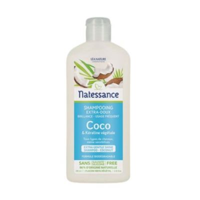 Natessance Shampoo Extra Delicato al Cocco Biologico 250ml