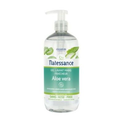 Natessance Organic Aloe Vera Hand Cleansing Gel 500ml