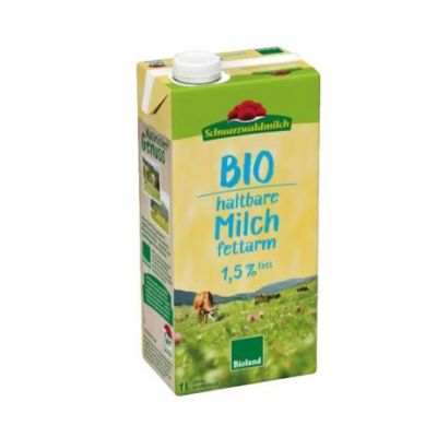 Leche Vaca Semi Bio 12x1L Schwarzwaldmilch
