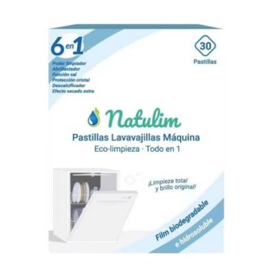 Spülmaschinentabs Vegan Maschine 30 Tabletten Natulim