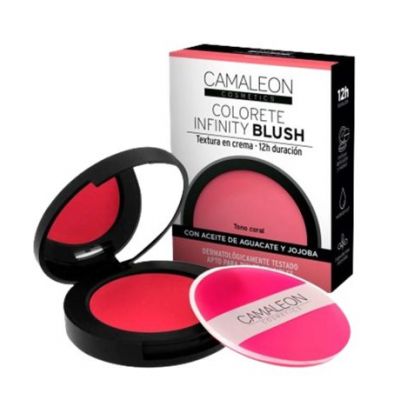 Coral Colorete Infinity Blush 3g Camaleon