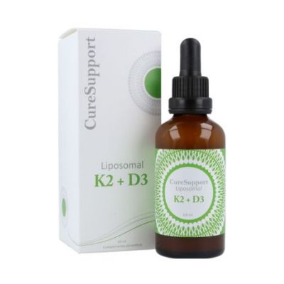 Liposomal Vitamina K2 D3 60ml Curesupport
