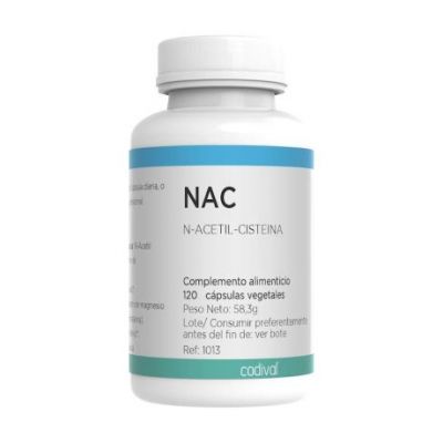 NAC N-Acetyl-Cysteine 120caps Codival