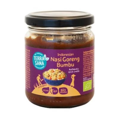 Salsa Nasi Goreng Bumbu Indonesio Vegan 200g Terrasana