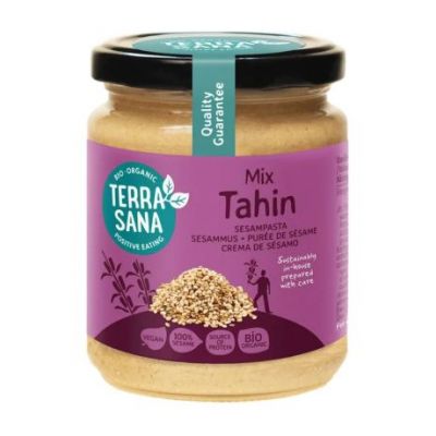 Tahin Crema de sesamo semiintegral Bio Vegan 250g Terrasana