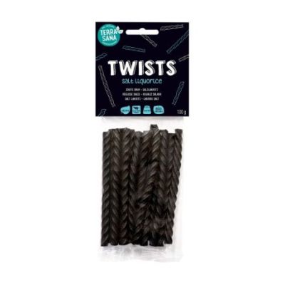 Regaliz Twists sal Bio Vegan 100g Terrasana
